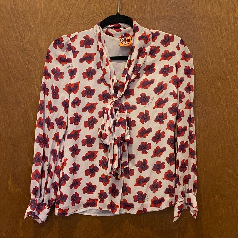 TORY BURCH GORGEOUS SILK BLOUSE